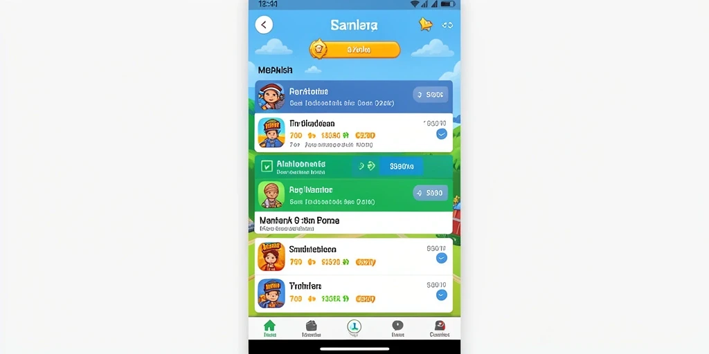 Tampilan menarik dari layar utama GARUDA365.