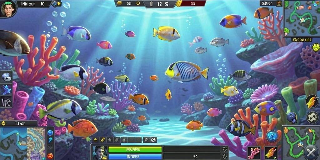 Tampilan utama permainan slot yang menarik.