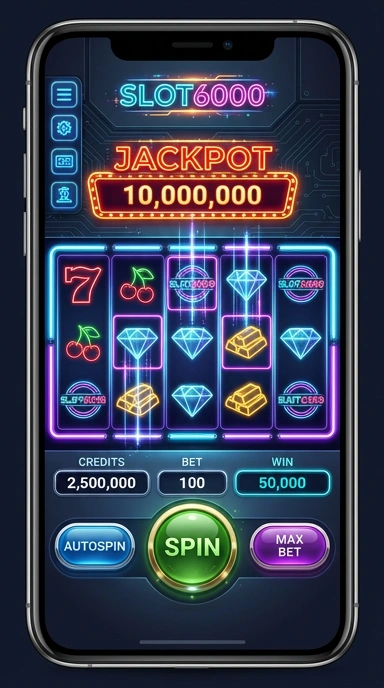 Pratinjau antarmuka slot6000 — aplikasi APK resmi Android v2.5.9